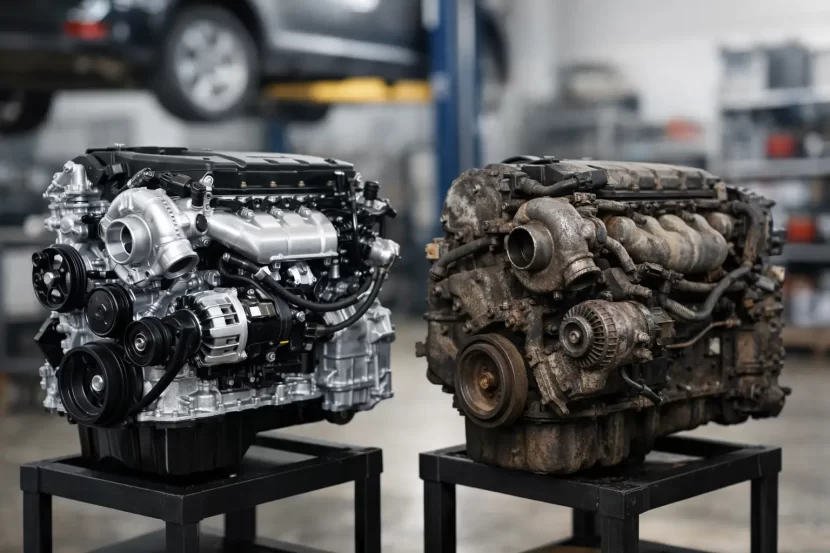 Motor recondiționat versus motor second: ce alegi?