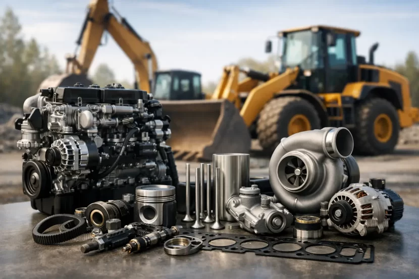 Piese motor Perkins pentru utilaje: alegerea corectă