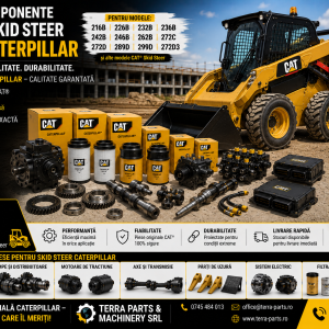 Piese pentru miniîncărcător Caterpillar și transmisie hidrostatică