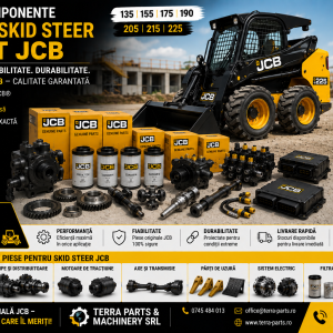 Piese pentru miniîncărcător JCB și transmisie hidrostatică