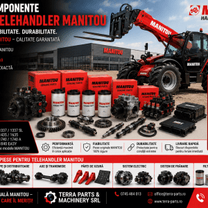 Piese Telehandler Manitou pentru motor, transmisie și sistem hidraulic