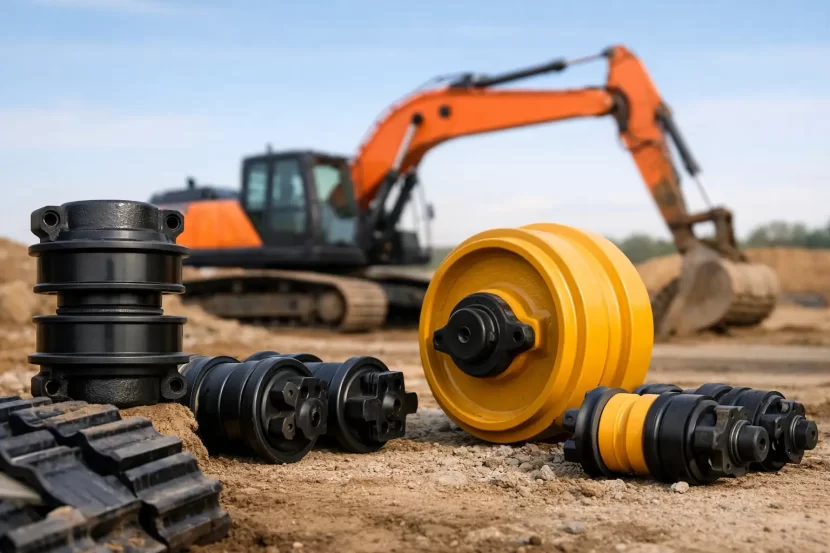 Role inferioare excavator - preț și alegere