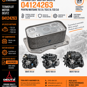 Răcitor ulei motor Deutz TCD 2.9 cod 04124263