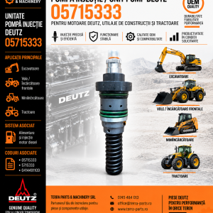 Unitate pompă injector Deutz cod 05715333