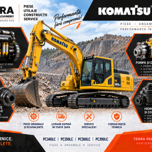 Piese Komatsu PC360LC PC390LC pentru distribuitoare, supape hidraulice și componente electrice