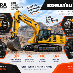 Piese Komatsu PC450LC PC490LC pentru distribuitoare, supape hidraulice și componente electrice