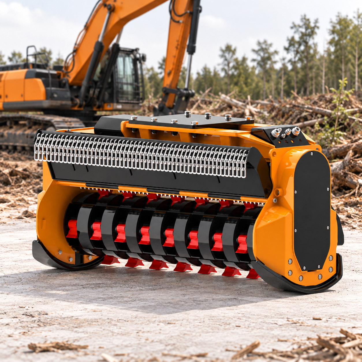 Tocător hidraulic T15 REV pentru excavatoare de 10,0-25,0 tone