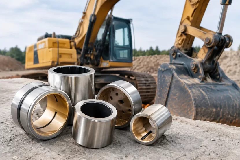 Cele mai durabile bucșe pentru excavator