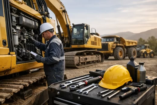 Ghid de mentenanță preventivă pentru utilaje grele